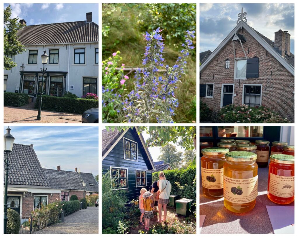 Dorpswandeling met bezoek imker in Huizen