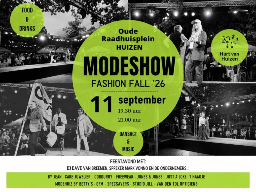 Modeshow Fashion Fall ’26 in Huizen