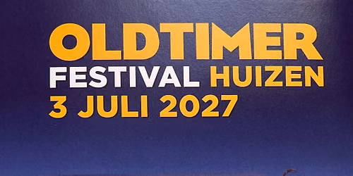 Oldtimer Festival Huizen — muziek in Huizen